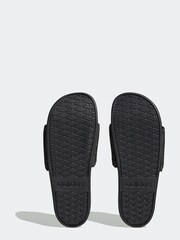 adidas Black Sportswear Adilette Comfort Swim Slides - Image 7 of 9
