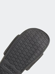 adidas Black Sportswear Adilette Comfort Swim Slides - Image 9 of 9