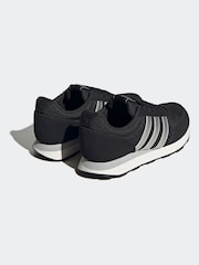 adidas Black/White Sportswear Run 60S 3.0 Lifestyle Running Trainers - Image 3 of 9