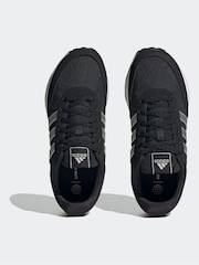 adidas Black/White Sportswear Run 60S 3.0 Lifestyle Running Trainers - Image 6 of 9