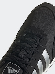 adidas Black/White Sportswear Run 60S 3.0 Lifestyle Running Trainers - Image 8 of 9