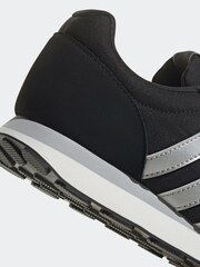 adidas Black/White Sportswear Run 60S 3.0 Lifestyle Running Trainers - Image 9 of 9
