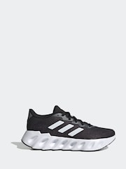 adidas Black/White Sport Performance Adult Switch Run Running Trainers - Image 1 of 9