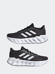 adidas Black/White Sport Performance Adult Switch Run Running Trainers - Image 5 of 9