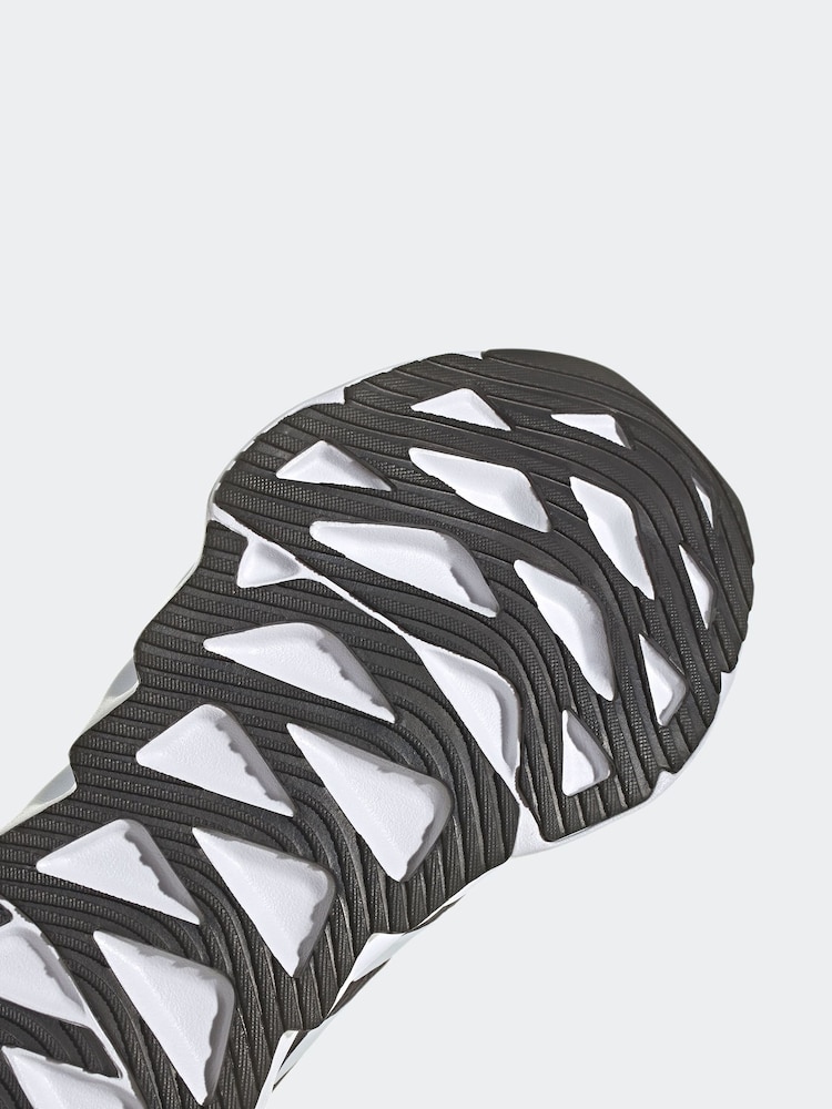 adidas Black/White Sport Performance Adult Switch Run Running Trainers - Image 9 of 9