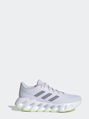 adidas White/Silver Sport Performance Adult Switch Run Running Trainers - Image 1 of 12