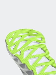 adidas White/Silver Sport Performance Adult Switch Run Running Trainers - Image 11 of 12
