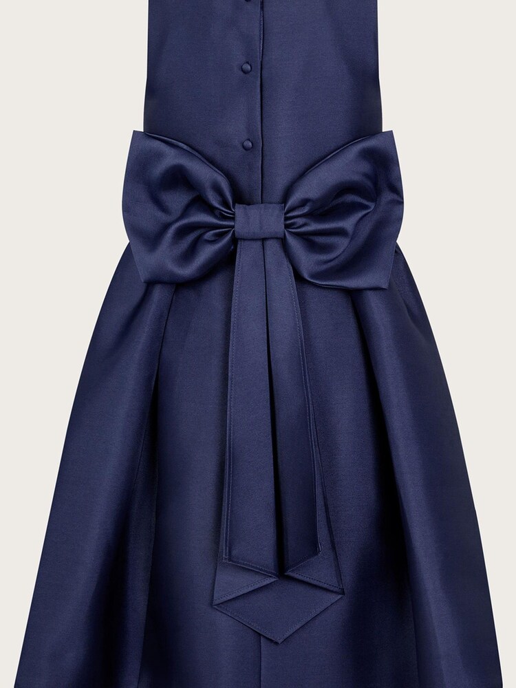Monsoon Blue Holly Duchess Twill Bridesmaid Dress - Image 2 of 2