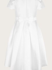Monsoon White Pearl Embellished Henrietta Dress - Image 2 of 2