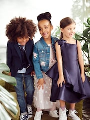 Monsoon Blue Adam 3 Piece Waistcoat Set - Image 5 of 5