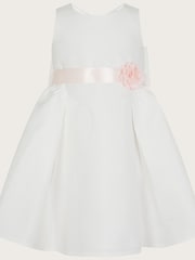 Monsoon Baby Natural Holly Bridesmiads Dress - Image 1 of 2
