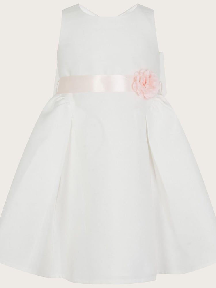 Monsoon Baby Natural Holly Bridesmiads Dress - Image 1 of 2