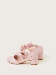 Monsoon Pink Corsage Two Part Heels - Image 3 of 3
