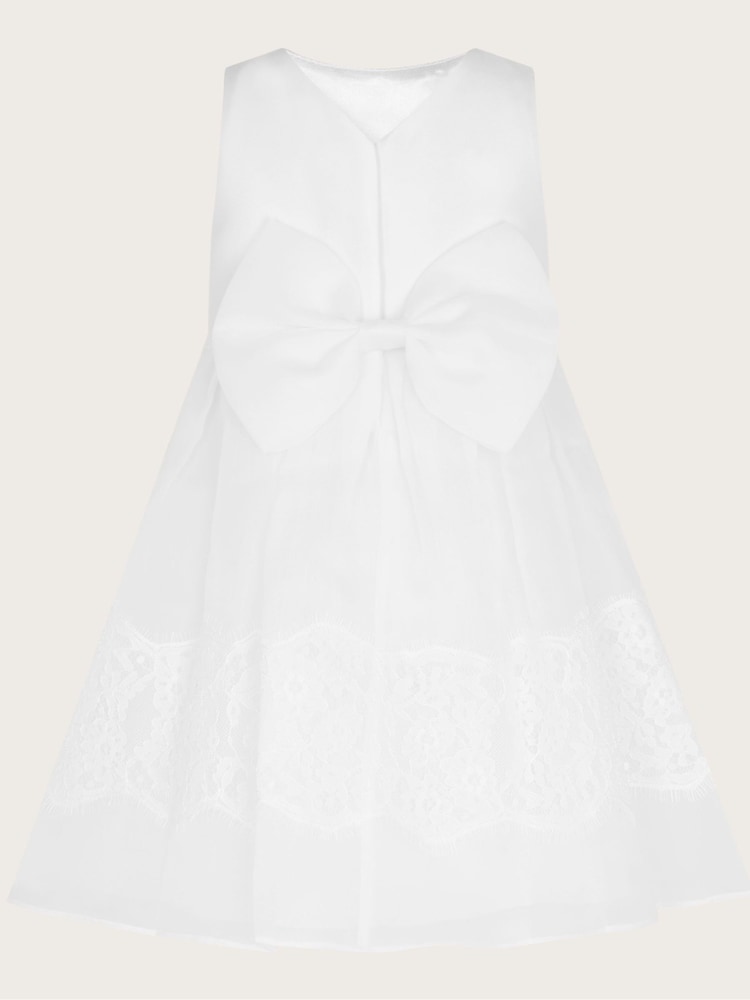 Vestido de comunión para bebé de encaje Alovette de Monsoon - Imagen 1 de 2