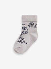 Bright Animals Baby Socks 5 Pack (0mths-2yrs) - Image 4 of 6