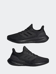 adidas Black Pureboost 23 Trainers - Image 5 of 9