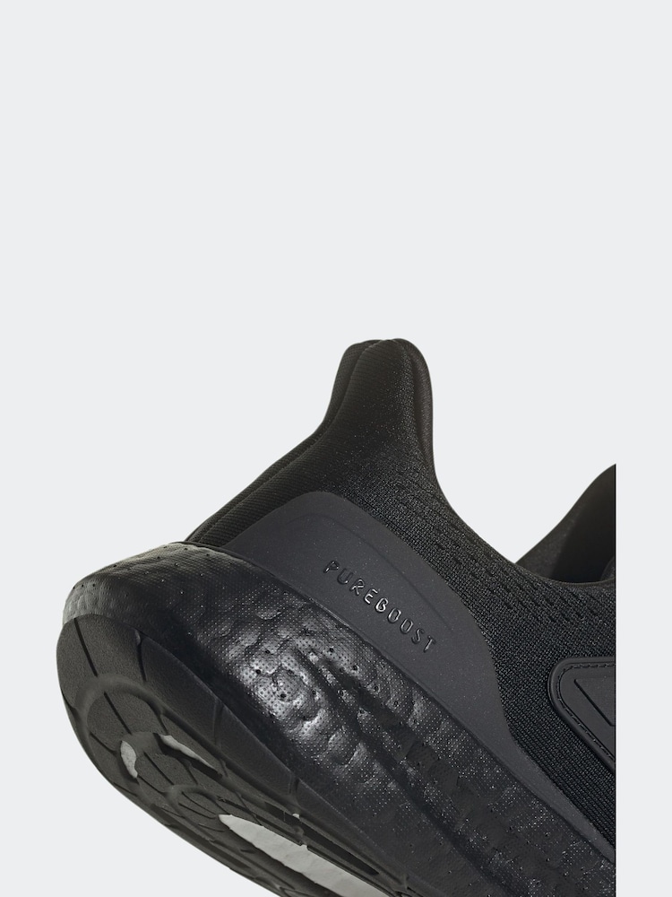 adidas Black Pureboost 23 Trainers - Image 9 of 9