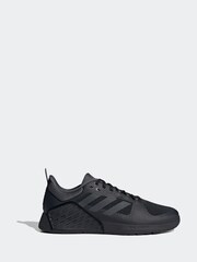 adidas Black Dropset 2 Trainers - Image 1 of 11
