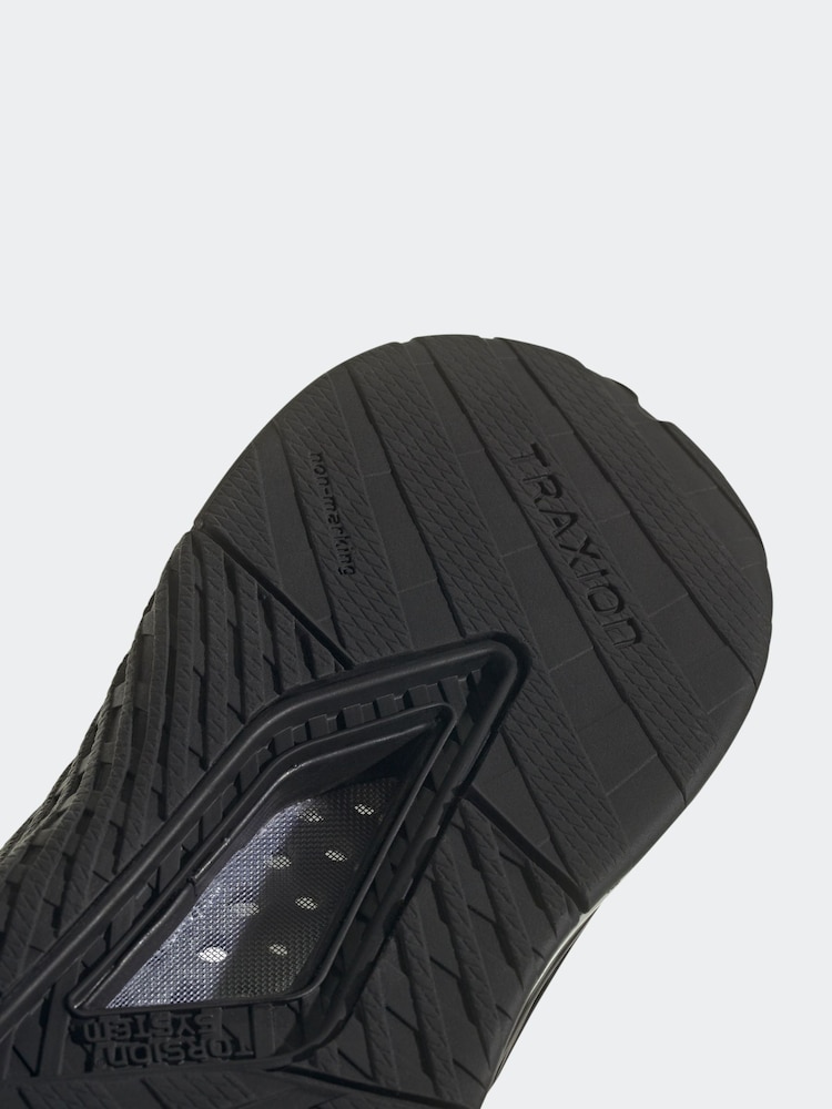 adidas Black Dropset 2 Trainers - Image 11 of 11