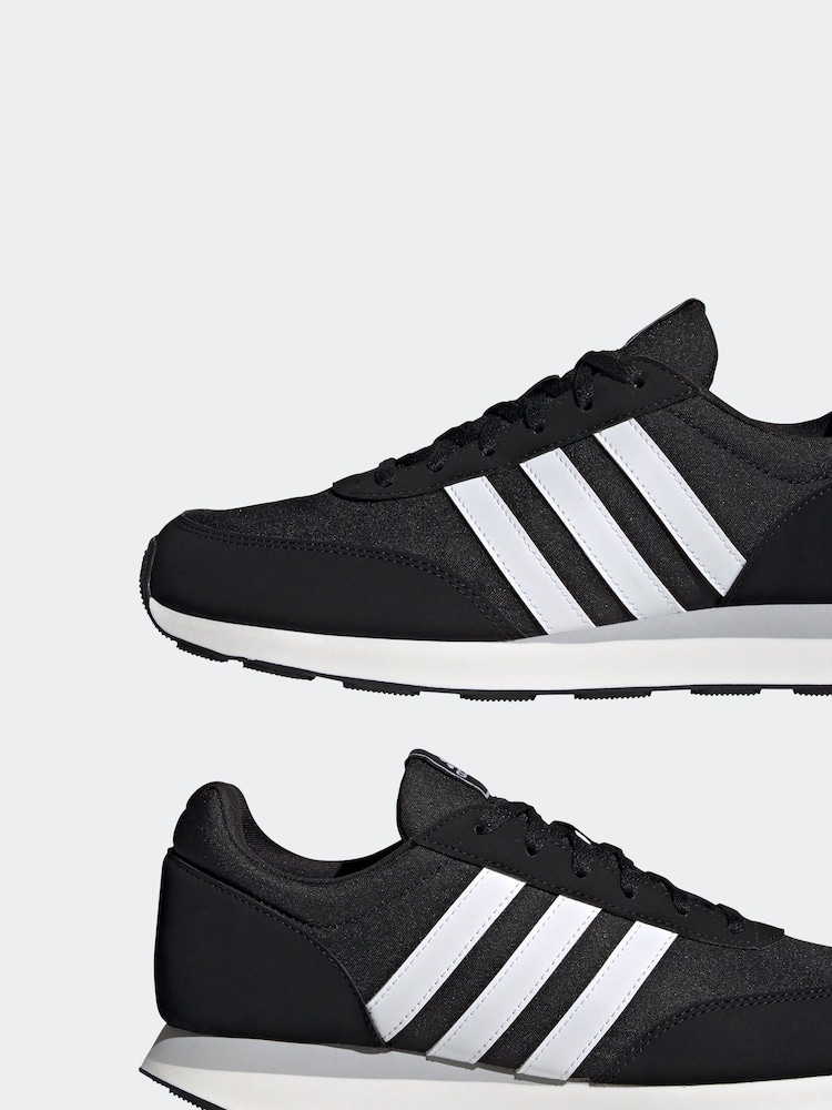 adidas Black Sportswear Run 60S 3.0 Trainers - Image 5 of 9