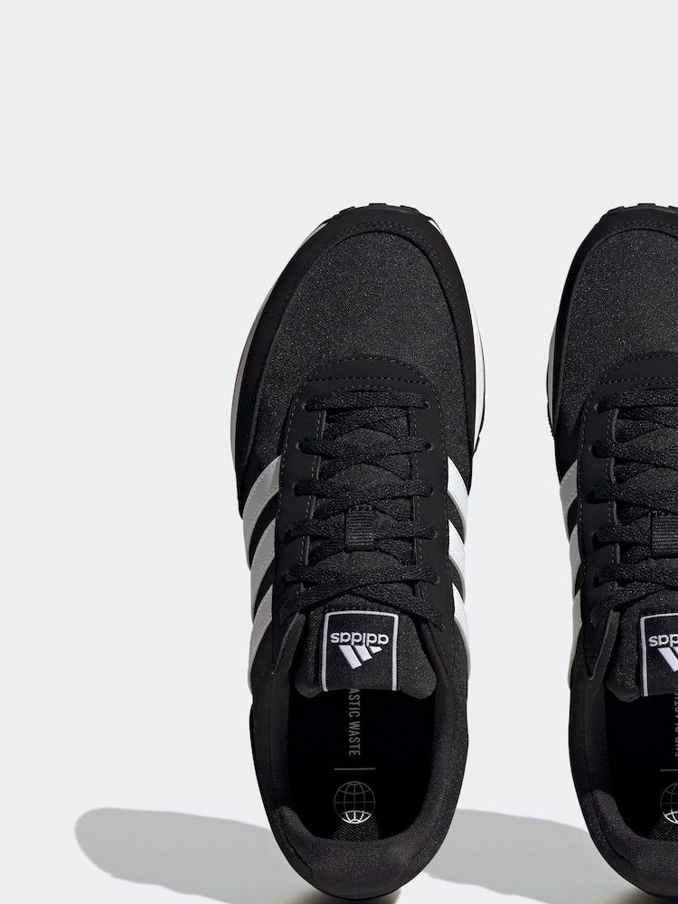 adidas Black Sportswear Run 60S 3.0 Trainers - Image 6 of 9
