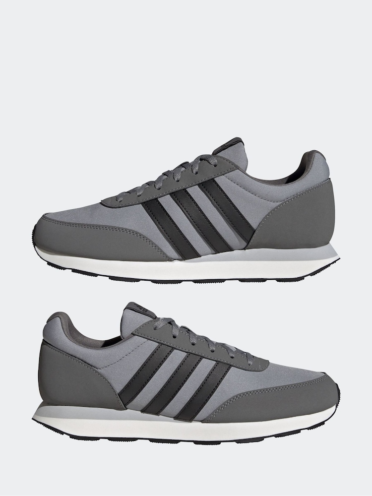 adidas Grey Sportswear Run 60S 3.0 Trainers - Image 5 of 9