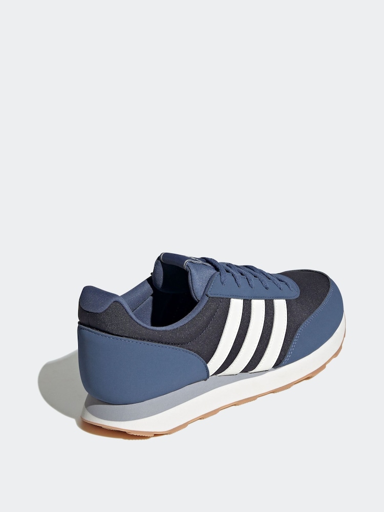 adidas Blue/Navy Sportswear Run 60S 3.0 Trainers - Image 4 of 9