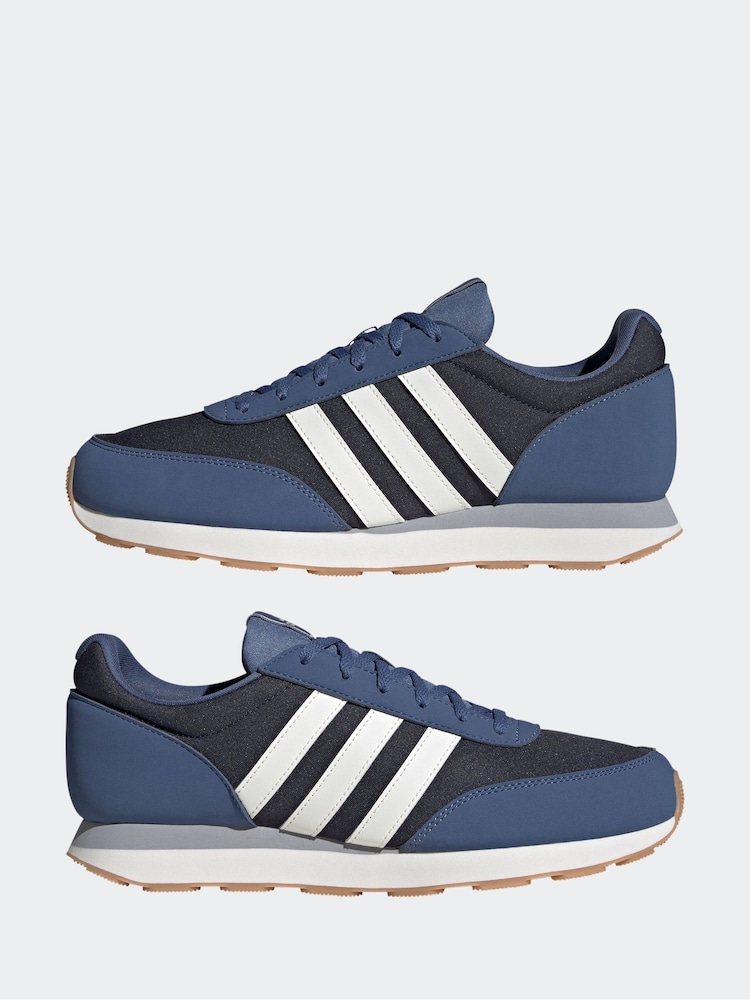 adidas Blue/Navy Sportswear Run 60S 3.0 Trainers - Image 5 of 9
