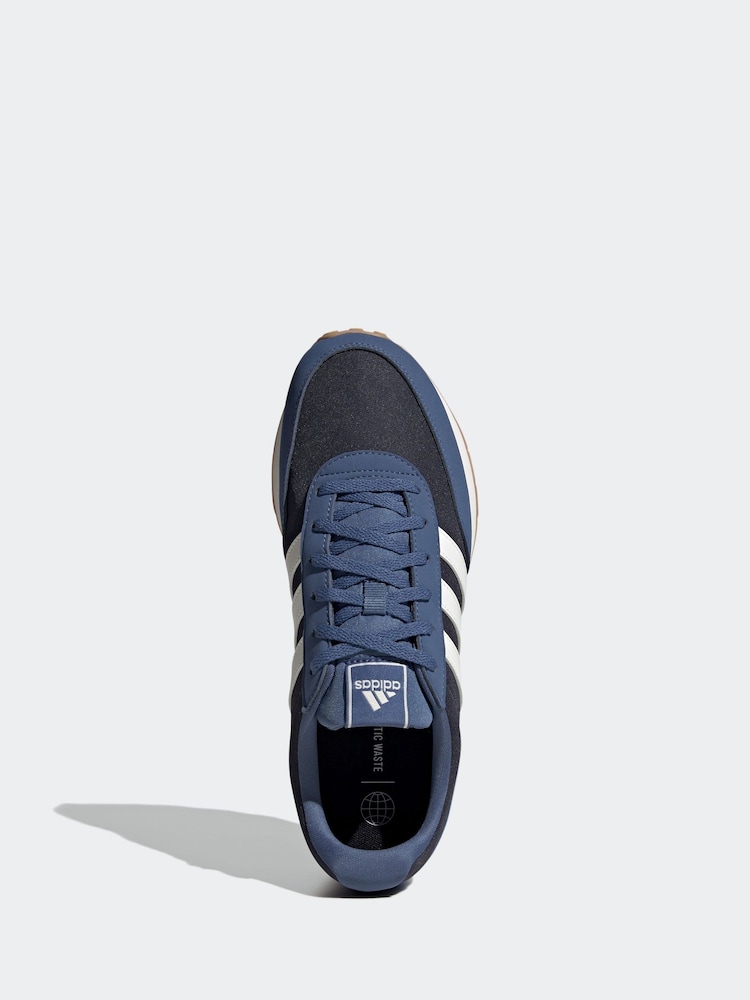 adidas Blue/Navy Sportswear Run 60S 3.0 Trainers - Image 6 of 9