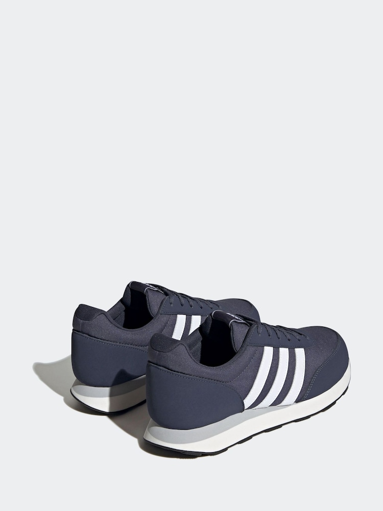 Marine/Blanc - adidas Sportswear 60 3.0 Baskets Run (S) - Image 5 of 9