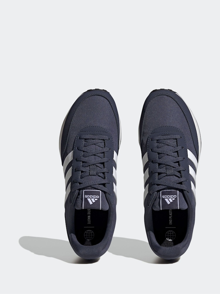 Marine/Blanc - adidas Sportswear 60 3.0 Baskets Run (S) - Image 6 of 9