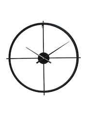 Fifty Five South Black Kent 60cm Wall Clock - Image 2 of 4