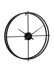 Fifty Five South Black Kent 60cm Wall Clock - Image 3 of 4
