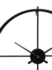Fifty Five South Black Kent 60cm Wall Clock - Image 4 of 4