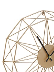 Fifty Five South Gold Genova Metal Wall Clock - Image 4 of 4