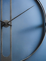 Fifty Five South Black Beauly Metal Wall Clock - Image 2 of 3
