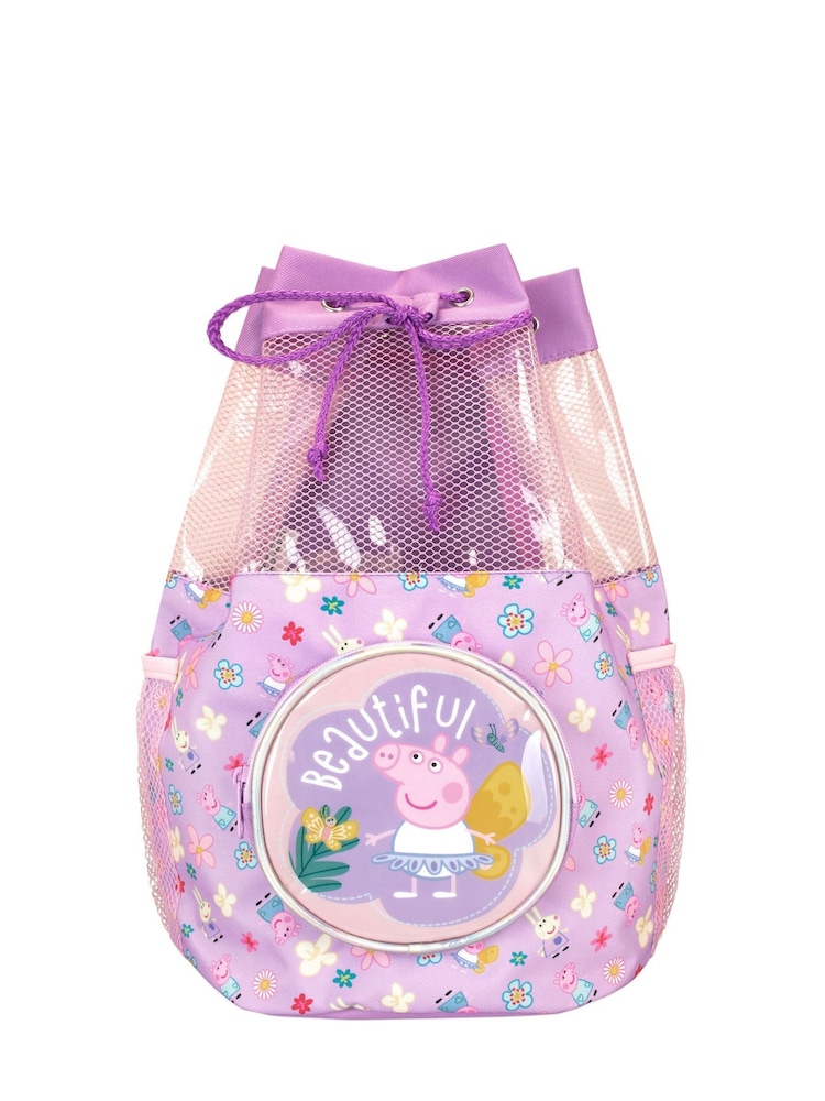 Character Purple Peppa Pig Swimbag - Image 1 of 4