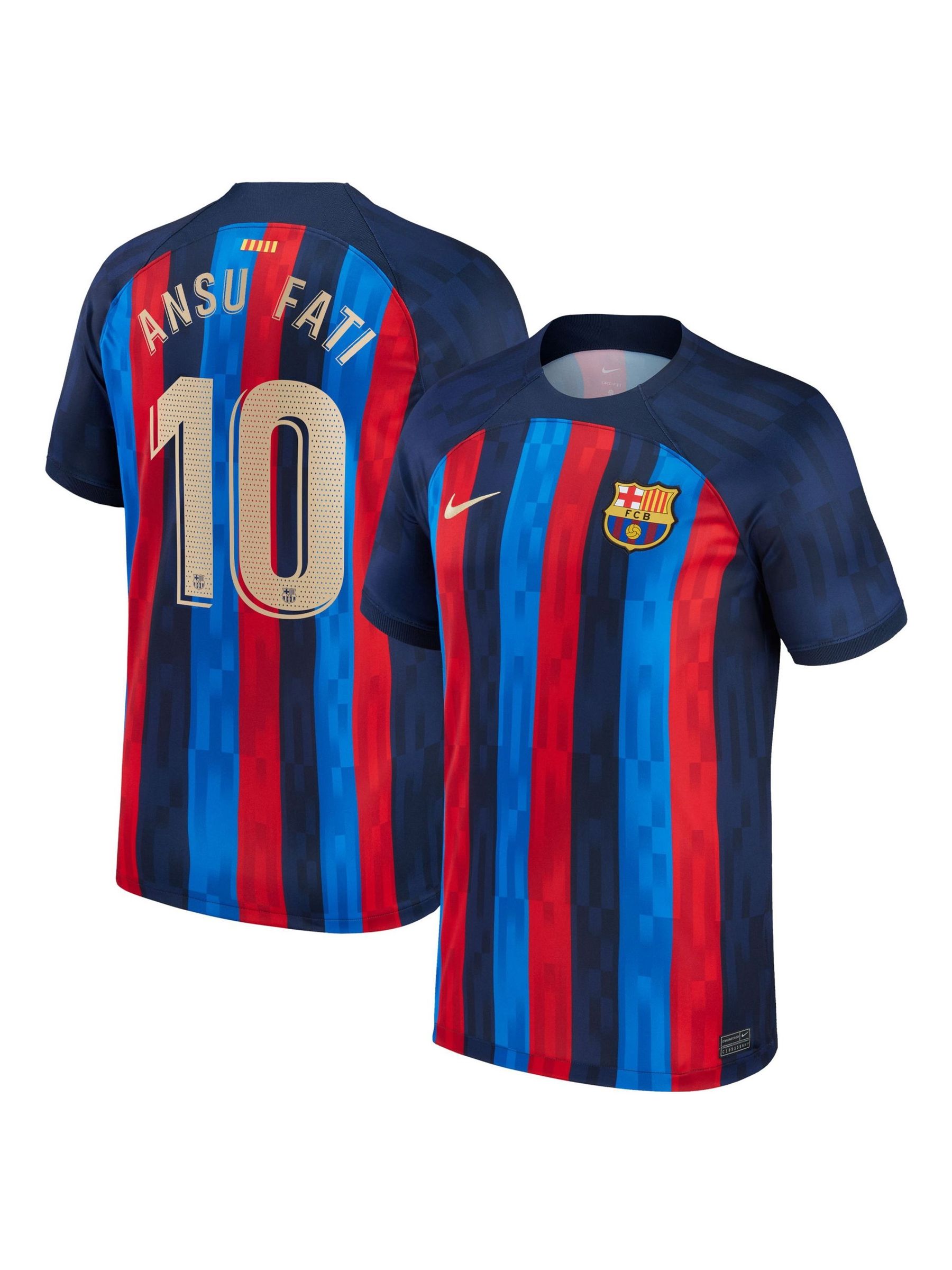放送大学 割引 10 - Fati Ansu Navy Nike Buy F.C. Home 22/23 Barcelona ウェア