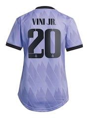 Adidas Damen Real Madrid Auswärts-Trikot 2022-23, Violett - Bild 3 von 6