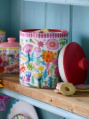 Lucy Tiffney Floral Large Storage Jar - Image 2 of 3