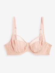 Black/White/Praline Nude DD+ Non Pad Full Cup Bras 3 Pack with Side Support - Image 10 of 10