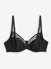 Black/White/Praline Nude DD+ Non Pad Full Cup Bras 3 Pack with Side Support - Image 8 of 10
