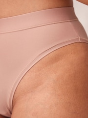self. Praline Nude Smoothing Comfort High Waist High Leg Briefs - Image 4 of 5