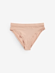 self. Praline Nude Smoothing Comfort High Waist High Leg Briefs - Image 5 of 5