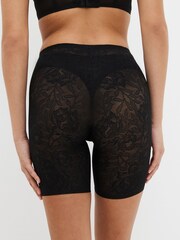 Black Smoothing Lace Shorts - Image 2 of 8