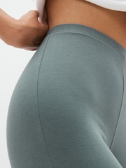 Green/Pink Cotton Blend Anti-Chafe Shorts 2 Pack - Image 7 of 8