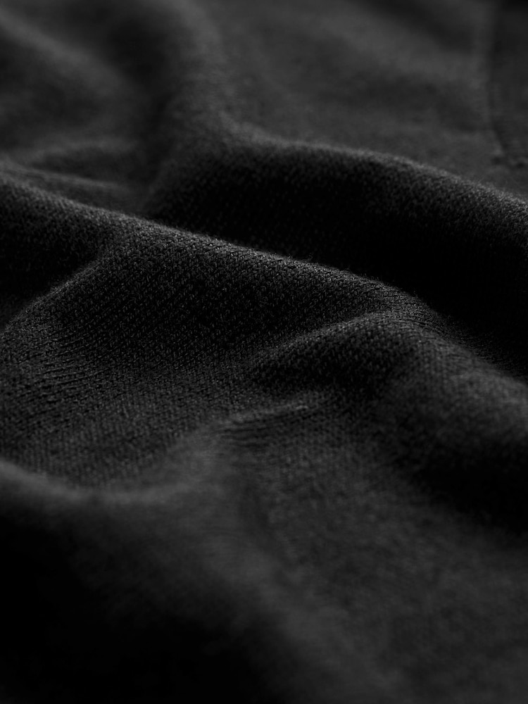Black V-Neck Jumper - Image 7 of 7