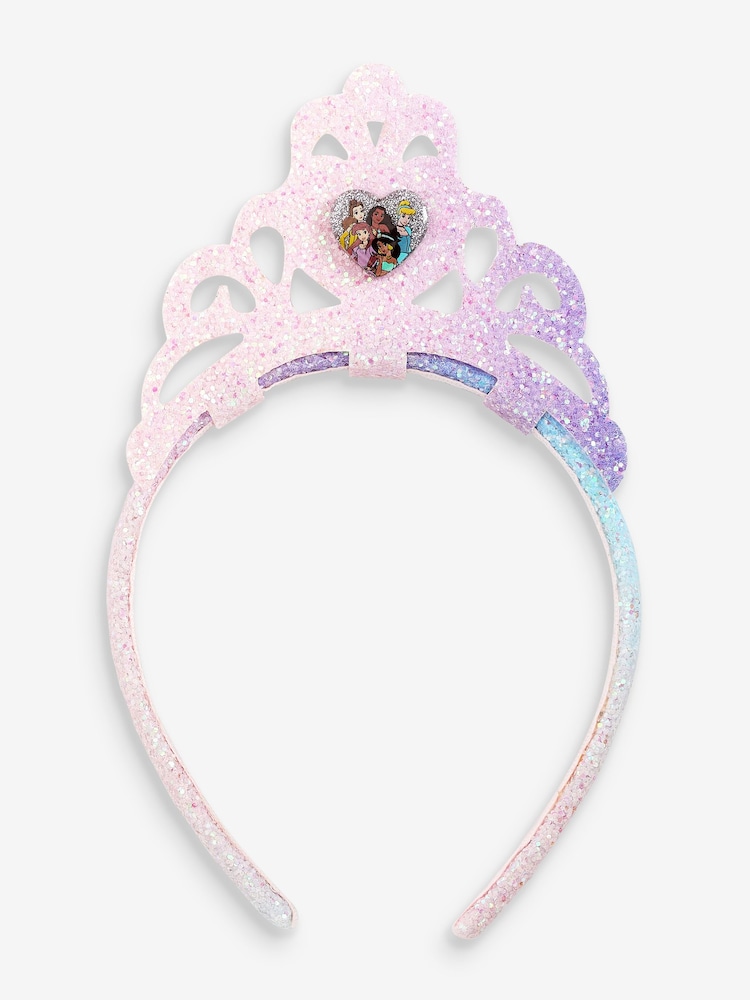 Lilac Purple Disney Princess Tiara Aliceband - Image 1 of 2 Lilac Purple Disney Princess Tiara Aliceband - Image 1 of 2