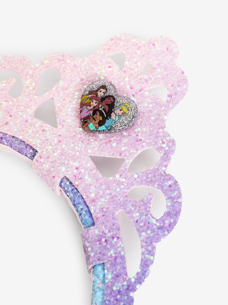 Lilac Purple Disney Princess Tiara Aliceband - Image 2 of 2 Lilac Purple Disney Princess Tiara Aliceband - Image 2 of 2