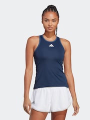 adidas Navy Club Tank Top - Image 1 of 7